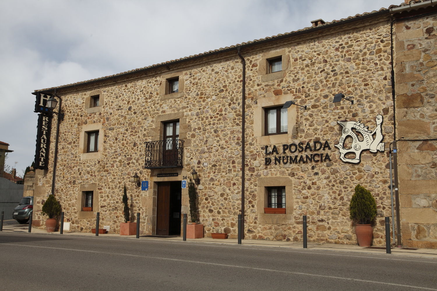Hotel La Posada De Numancia Garray ภายนอก รูปภาพ